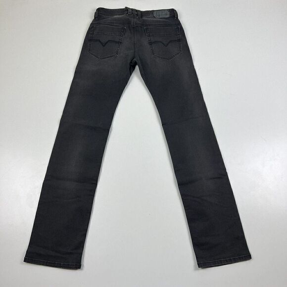 Diesel Safado 27x32 Regular Slim Straight Gray Wash RA468 Jeans Button Fly $208 - Picture 11 of 12